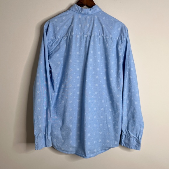 3 Crown & Ivy Long Sleeve Button Down Shirts Striped Plaid Floral Print Mens M - Picture 12 of 16